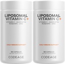 配有锌、长老莓、Citrus Bioflavonoids 葡萄果、柠檬、橙粉、Quercetin & Rose HIPS 水果 — Vegan 补充剂 — 非GMO、Vegan 药丸 — 2包