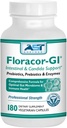 Floracor-GI Candida Cleanse, 亲生和酶支持公式 180 Capsules
