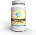 重点一 维生素 Gluten 解决90 蔬菜 Capsules - 对Gluten自由生活方式的消化支持。 Tolerase®G是科学证明,用于文摘前缀-Rich Gluten epitopes。