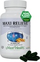 Maxi Health Relieve与Turmeric和Boswellia Serrata联合支助补编,锻炼后快速行动支助、蔬菜非GMO Bone和男女联合保健补编,60 Capsules