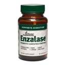 Enzalase主补充剂 - 50 Capsules - Probiotic 兼容酶 - 提供消化助力 + Gas & Bloating Relief - Gluten Free - 50 services