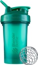 BlenderBottle Classic V2 摇摆瓶 完美为蛋白质摇摆和前置工作,20-Ounce,翡翠绿色