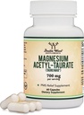 乙酰-陶拉特镁(ATA MG,TauroMag) PMS和Cramp Refection小说及专利形式的镁(60 Capsules,350mg) PMS Refect 镁 由双木辅料补充