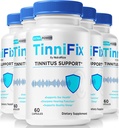(5 Pack) Tinnifix Capsules - 高级听力支持公式,维持健康听力的Tinnifix Pills,全耳健康的所有天然Tinnifix,官方Tinni Fix Review (300 Capsules)