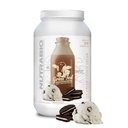 (原始内容存档于2018-09-21) (英语). NutraBio Grass Fed Whey 隔离蛋白粉 - 25G of Protein Per Scoop - 糖自由 天然利安肌蛋白补充剂 - Ice Cream Cookie Dream - 2英镑,29 services