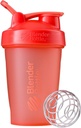 BlenderBottle Classic Shaker Bottle Protein Shakes and Pre Workout, 20 Ounce, Coral 最佳蛋白质摇摆瓶, 20 Ounce, 珊瑚
