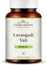 Lavangadi Vati - 对鼻腔舒适的自然支持,Ayurvedic呼吸辅助,消化性健康援助,120平板(1页)