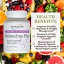 转化良好健康平衡Zyme Plus给妇女和男子,与Garcinia Cambogia和Enzyme Blends促进健康消化,Gut健康,90盖