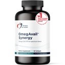 健康OmegAvail协同设计 - 成人Omega综合体 - Omega 3-6-7-9 来自Borage和Macadamia Oil + Triglyceride(TG)的脂肪酸与DHA & EPA(60软胶)