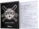 Murray Sporting Goods Baseball and Softball Scorebook - 35 Games Scorebook - Stats的记分本 - 成人,青年,小联盟 棒球垒球Scorebook - 记分员的记分本