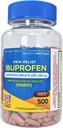 Rite Aid Phargy Ibuprofen 200 mg - 500 coated Brown Caplets - 疼痛解脱剂和减少发烧剂 - 米格雷因救济 - 后止痛药 - 关节炎止痛药 - 止痛药