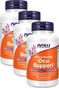 NOW 补编,与Flora GLO® Lutein 的 Ocu 支持TM, 加上维生素A、C和E, 90 Veg Capsules (Pack of 3)