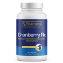 RX 维生素 Cranberry Capsules - 狗和猫的 Cranberry 补充剂 - 支持尿道切除术健康 和 Bladder 健康 - Cat UTI 补救与狗 UTI 预防 - 刺激免疫支持 - 90个计数