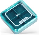 Natutouch Pill 组织者,4 Times a Day Portable Pill Box, Daily Pill Case for December and Men Holding Vitamin, Medicine, Supplies, Blue 互联网档案馆的存檔,存档日期2013-03-02., 4 Times a Day Portable Pill Box, Daily Pill Case for 男女持有维生素, Medicine, Supplies, Blue 互联网档案馆的存檔,存档日期2014-03-04.