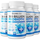 Probiotic 300亿 CMU - 12 Strains 为消化剂和古特, Imune, Bloating Health - 男女的Probiotics - 每日免费奶制品,车架稳定 - 240个计数器