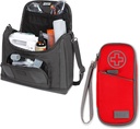 美国GEAR Nebulier 携带案例+绝缘Asthma Inhaler案例(红色) - Bundle