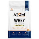 Asitis营养 AS-IT-is Atom Whey 蛋白质 1kg/35.2 Oz with Digestive Enzymes |美国实验室门认证 准确性和纯度 |法国 Vanilla Flavor | 27g 蛋白质 5.7g Bcaaâ