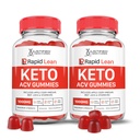 (2 pack) 快速 Lean Keto ACV Gummys Advance Formula 1000MG 快速 Lean Keto Gummys 苹果 苹果 苹果 苹果 苹果 醋 与石榴 甜菜 果汁 粉 B12 Vegan Non GMO 120 Gummys 配制