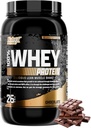 Nutrex 研究巧克力 Whey 蛋白质粉 100% Whey 蛋白质补充 + 增强肌肉构建器与恢复蛋白质 具有针对男女的消化酶 - 25g 蛋白质(Chocolate, 2英镑)