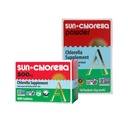 Sun Chlorella 两次作为 Nice Bundle 2 cmt 500mg 全身健康 绿色藻类超级食品 补充 600 片加粉 绿色藻类超级食品 补充 10x6g 包装