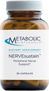 元件维护 NERVESAustain - 近缘神经 + Homocysteine 支持 - 镁, B 维生素与甲基B12 + Folate(30 Capsules)