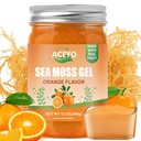 ACEYO(12 OZ) 海 Moss Gel 有机 Raw Vegan 橙色火焰 爱尔兰海摩斯 102 维生素和矿物野生收获 非GMO Immune Defense Booster 甲状腺素消化支持