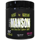 DARK METAL Inc Manson High Stim Pre Workingout Powder, 能量聚焦强度, 加载 Beta Alanine L Carnitine Cafeine Infinergy, 35 Srvgs, 混合莓