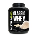 NutraBio Classic Whey蛋白粉 - 25G of Protein Per Scoop - Full-Spectrum 氨基酸简介 - 无填充剂,人工颜色,防腐剂 - 低甘油指数 - Creamy Vanilla, 5英镑
