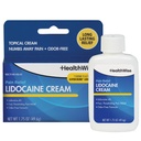 健康最大力量 Lidocaine Cream – Numbs Away Pain – Long-Lasting Relief – Non-Greasy – 1.75 Oz