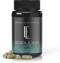 魅力活生生的螺旋藻-90×500毫克,高敏植物型超级食品,辅料,非GMO植物素素 Vegan 友好笼藻