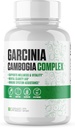 Garcinia Cambogia Extra Power + #1 新的 Garcinia Cambogia 补充 + 氯化钾,碳酸钙和氨基酸铬 + 增加能量和Stamina - 60 Vegan Capsules