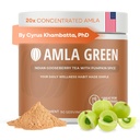 Amla Powder超级食品 配有南瓜辣椒,20x超集中的Amla,配有肉桂,姜,努特梅格,克洛维斯,全椒,卡达莫姆,印度鹅莓,南瓜辣椒,90种服务