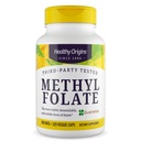 甲基Folate 800 mcg(检疫、非GMO、生物可用Folate、Gluten Free、神经递质支持)、120 Veggie Caps