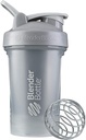 BlenderBottle Classic V2 摇摆瓶 完美为蛋白质摇摆和前置工作,20-Ounce, Pebble Grey