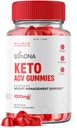 rize 实验室 - SlimDNA Keto Gummys 1000mg,高级体重损失补充,全自然 Keto Plus ACV 补充(60 Gummys)