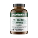 NutraMedix维生素C 1000mg - 免疫支持和心脏健康抗氧化剂补充剂 - 来自Ascorbic酸的维生素C - Vegan, Non-GMO (120 蔬菜卡普尔)