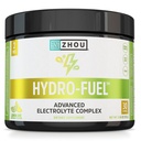 ZHOU Hydro-Fuel - 电解石粉,无糖水饮用Mix w/Magnesium,锌,钾和钠,营养素,矿物和椰子水提取,无糖 - Lemon Lime, 5.36 oz (30 services)