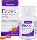 Feosol Bifera 铁卡片 完成 30 ea (5包)