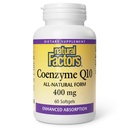 天然因子Coenzyme Q10 - 抗氧化剂支持辅助剂 细胞能量生产 - 更好的吸收辅助剂 健康心脏功能 - 400 mg, 60 Softgels (60 services)