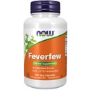 现在的补编,Feverfew,含0.5%-0.7%的Parthenolide,草药补编,100 Veg Capsules (Pack of 1)