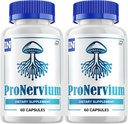 Pronervium Nerve健康支持药丸,Pronervium Reviews,Pronervium Nootropic 高级公式,Pronervium All Natural Focus 补充剂,Pronervium脑支持审查(2Pack - 120 Capsules)