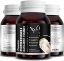 牡蛎 Essence 和袋鼠 Essence 牡蛎提取器 牡蛎增殖剂 Pepteides Capsules 牡蛎提取器 - 纯纯的,供男女使用 – 支持能量和Imune Boost, 60 Capsules (1)