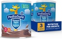 PediaSure Grow & Gain with Imune Support Shake Mix Powder, 23 维生素和矿物, 6g蛋白, Non-GMO, Gluten-Free, 巧克力, 14.1 oz Can, 3-24个服务包