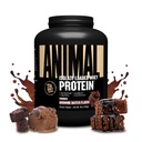 动物Whey 隔离蛋白粉 - 装入工作前和工作后肌肉构建器和男女消化酶恢复器 - 25g 蛋白质,大味,低糖 - Brownie Batter 4 lbs