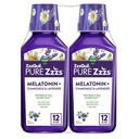 ZzzQuil Pure Zzzs Melatonin Liquid, Sleep Aid, Sliquid Melatonin 2mg, 配有 Chamomile & Lavender, Fall Asleep Fast, Melatonin 成人睡眠Aids, Berry Flavored, 2 Pack, 24 FL OZ 等.