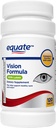 Equate - 与Lutein的视觉公式,眼部健康维生素和矿物补充物,120平板按Equate排列