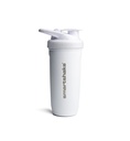 Smartshake Reforce 无锡 蛋白质沙克瓶 - 非绝缘 单色 Gym瓶 - 金属沙克瓶 - 900 ml - 30 oz - Lid上的防漏螺丝 - DEHP & BPA Free(白色)