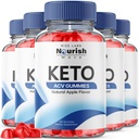 rize 实验室 - Nourish Wave Keto ACV Gummys 支持高级体重损失,用于改进文摘,Stamina和耐力(300古米)