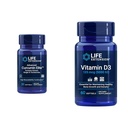 生命延伸 Curcumin Elite Turmeric 姜汁提取和维生素 D3,5000 IU Softgels - 健康炎症免疫反应和骨脑健康 - 30和60计
