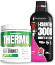 PROSUPS 热肥燃烧热火药 辣丽塔和3000 L-Carnitine Berry - 重量管理和前期工作 - 能量,木气,Appetite Control -